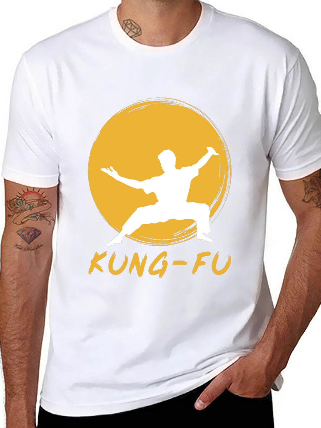 Kung Fu T-Shirt - Martial Arts Graphic Tee