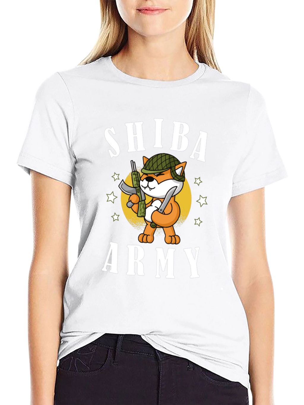 Shiba Army T-Shirt - Military Doge Tee