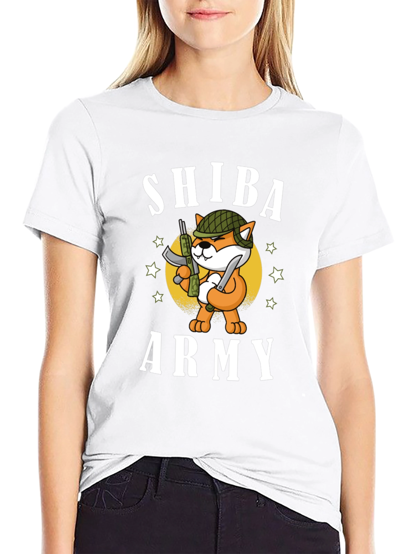 Shiba Army T-Shirt - Military Doge Tee