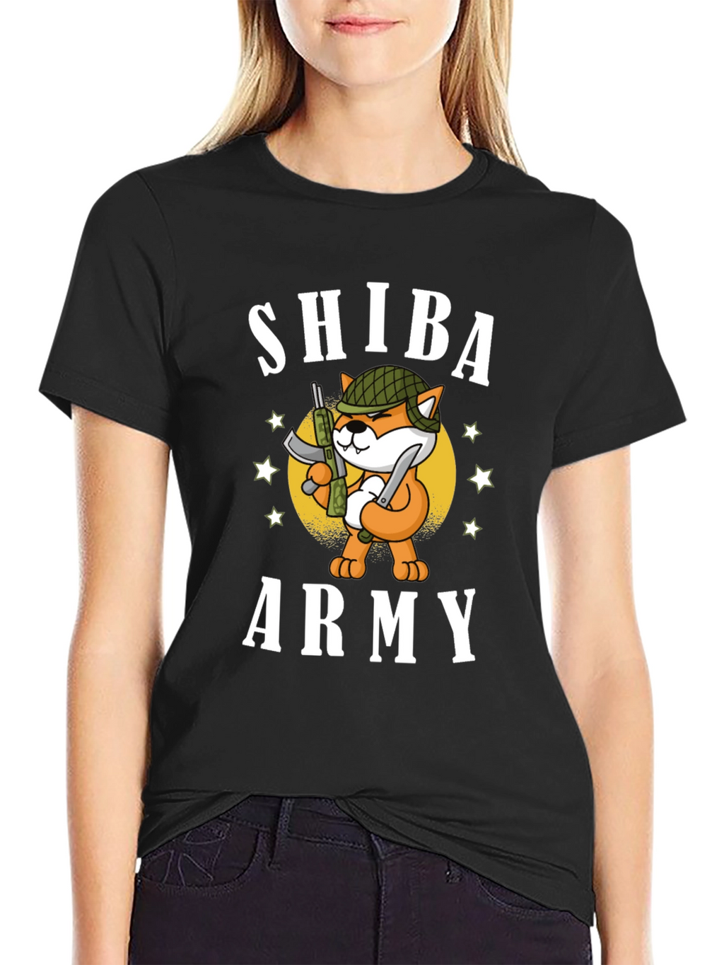 Shiba Army T-Shirt - Military Doge Tee