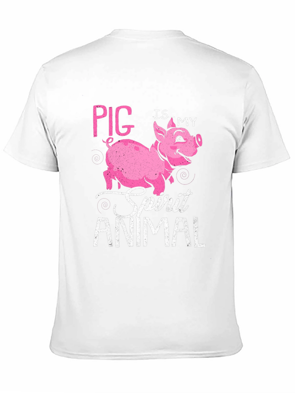 Pig Is My Spirit Animal T-Shirt - Black