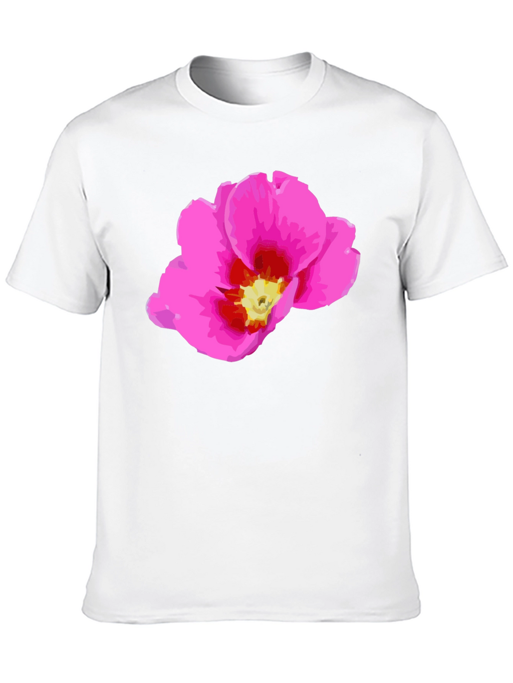 Floral Print T-Shirt - Stylish Casual Wear