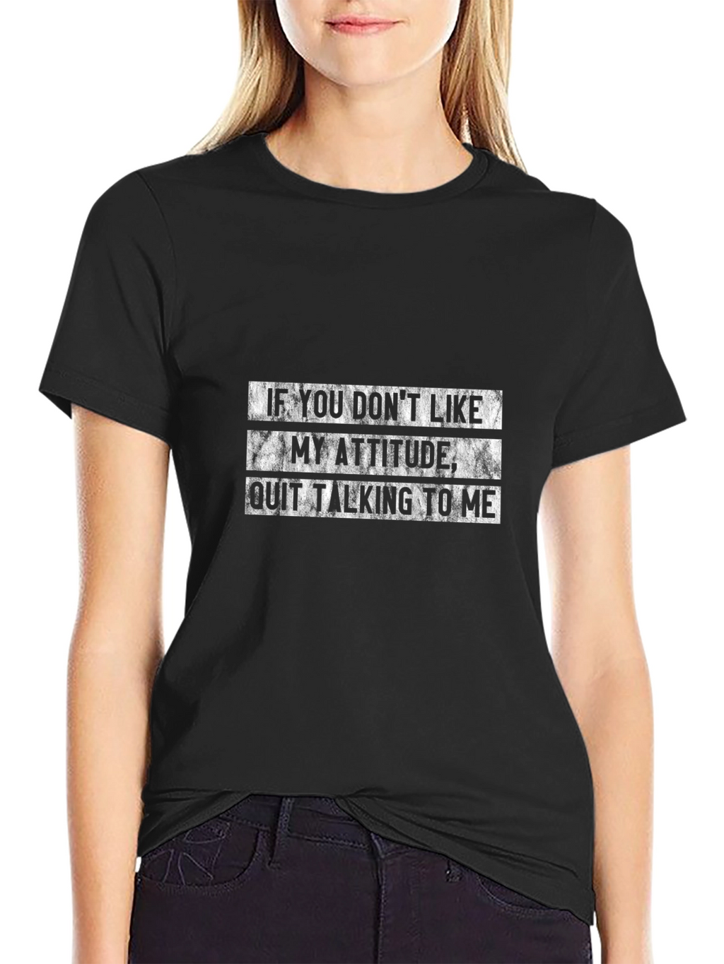 Attitude Statement Graphic T-Shirt