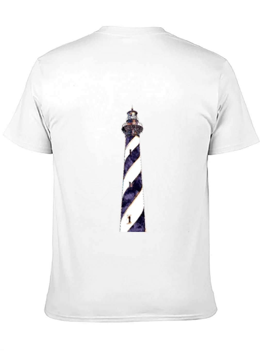 Lighthouse Graphic Tee - Black Cotton