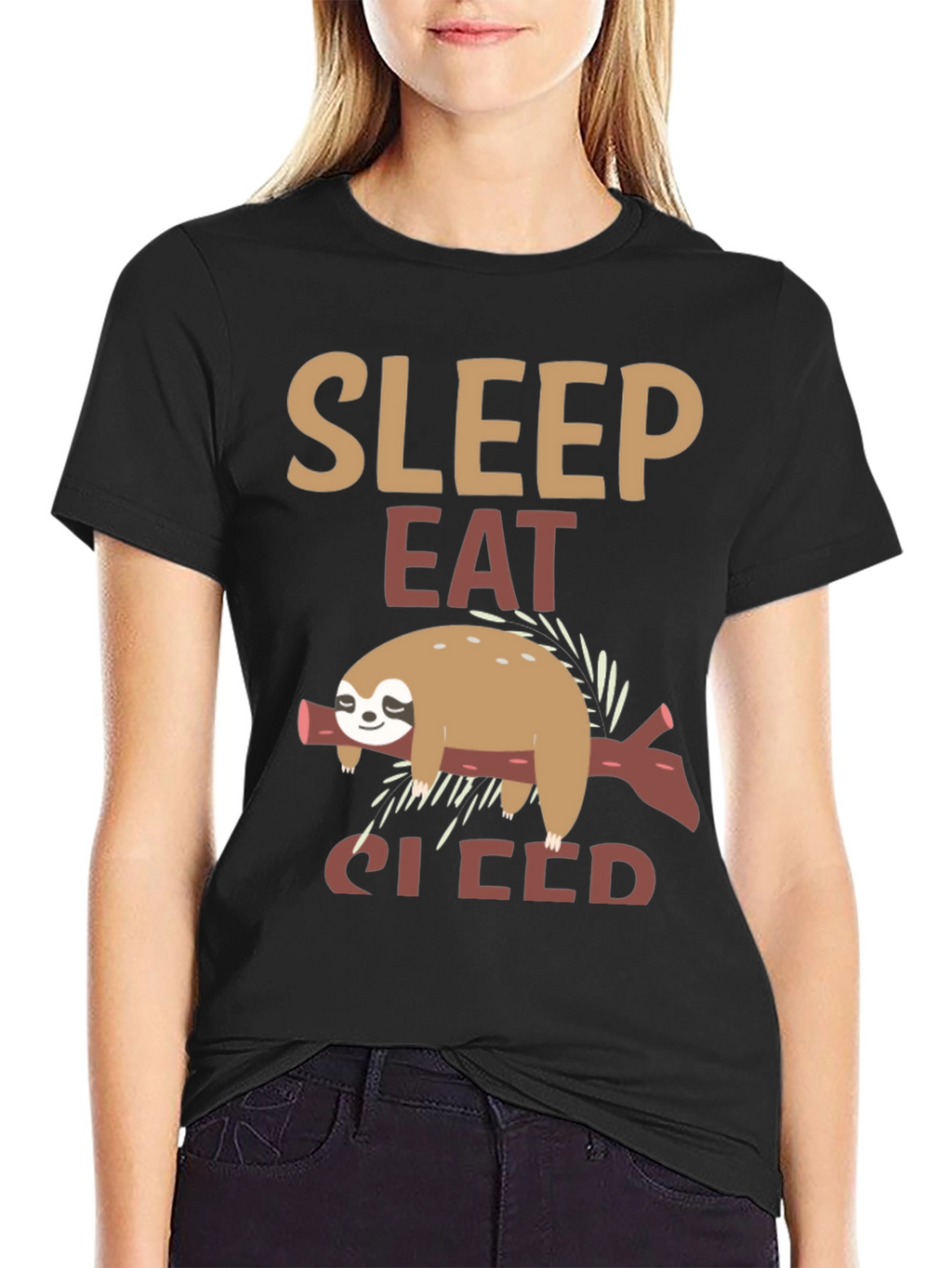 Sleep Eat Sleep Sloth T-Shirt