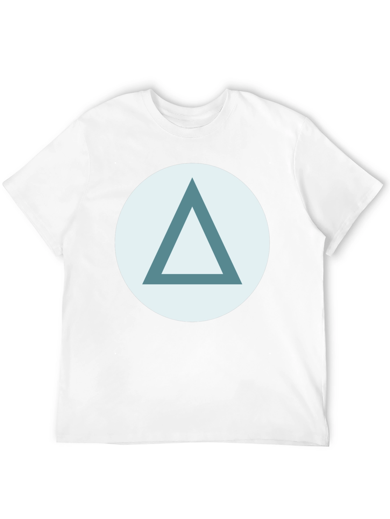 Triangle Graphic Tee - Stylish Casual Wear