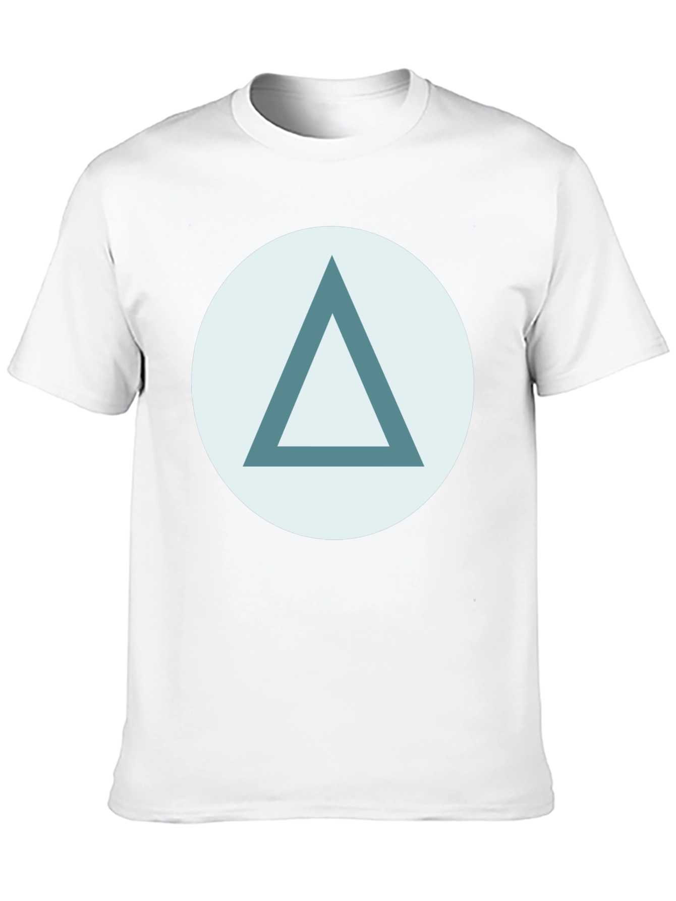 Triangle Graphic Tee - Stylish Casual Wear