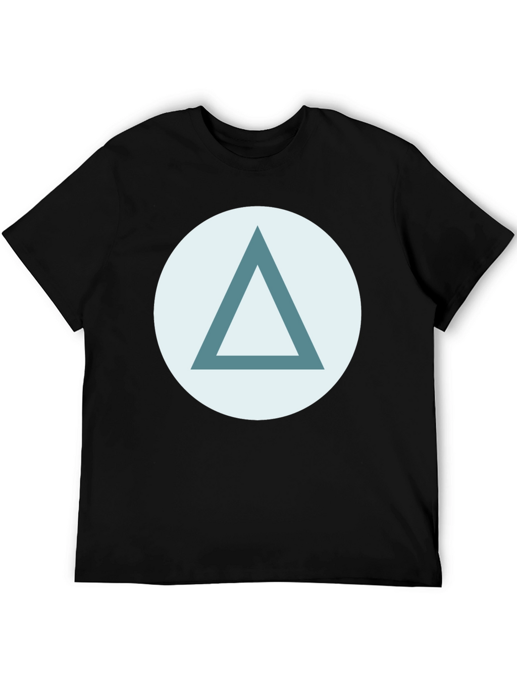 Triangle Graphic Tee - Stylish Casual Wear