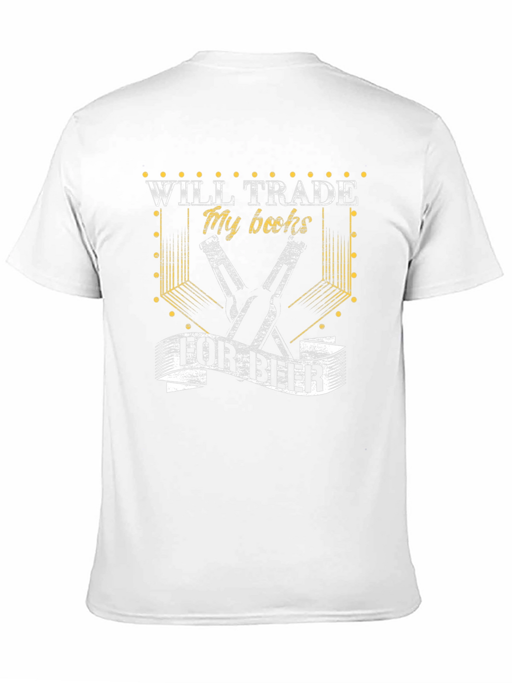 Will Trade My Books for Beer Mens T-Shirt