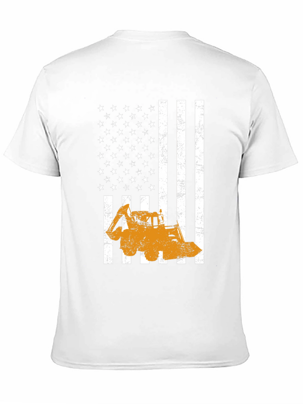 Construction American Flag T-Shirt
