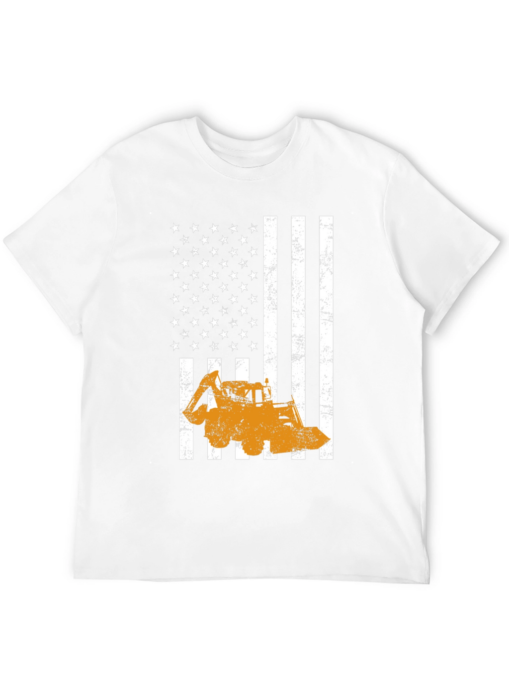 Construction American Flag T-Shirt