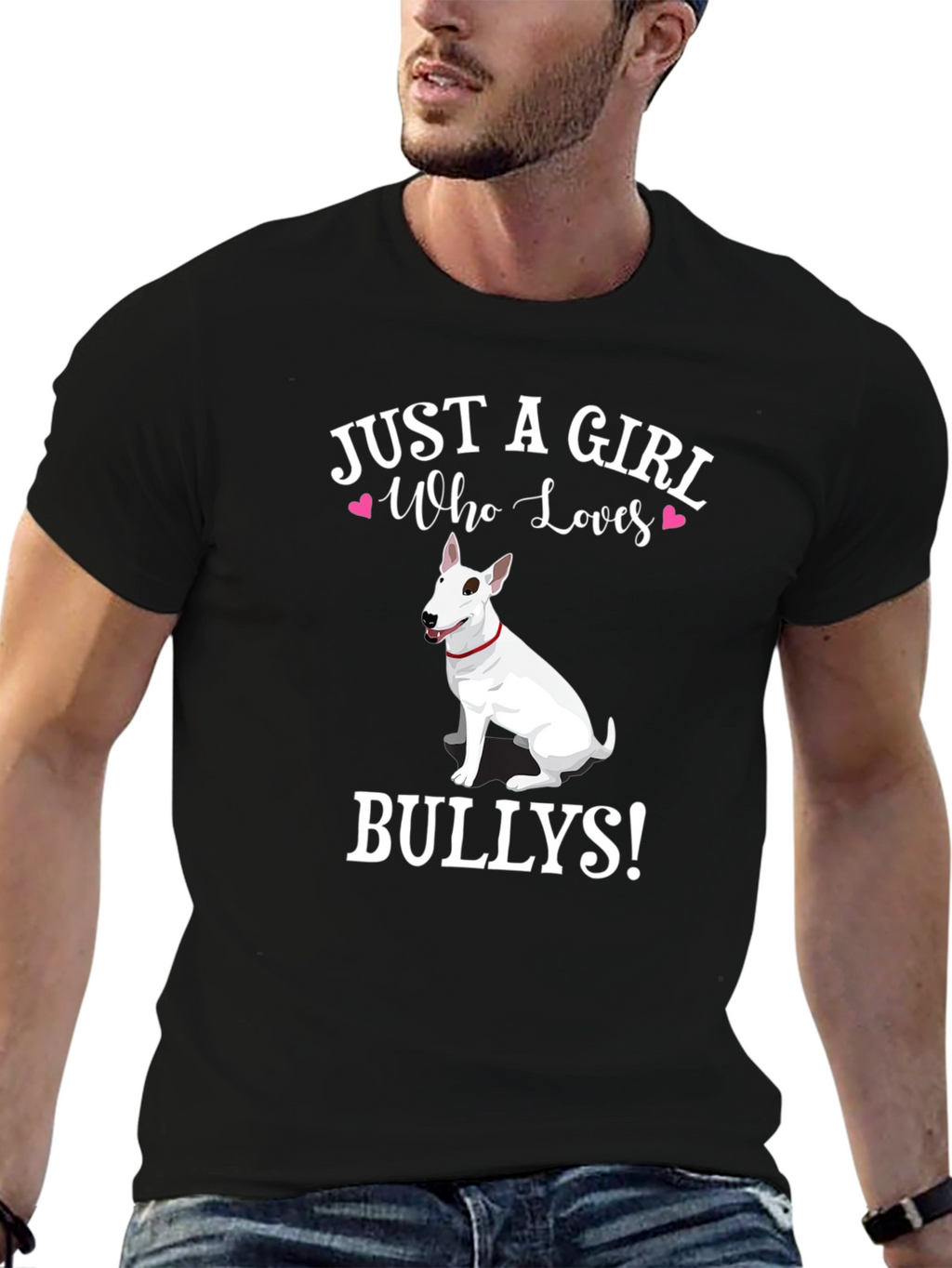 Just a Girl Who Loves Bullies T-Shirt