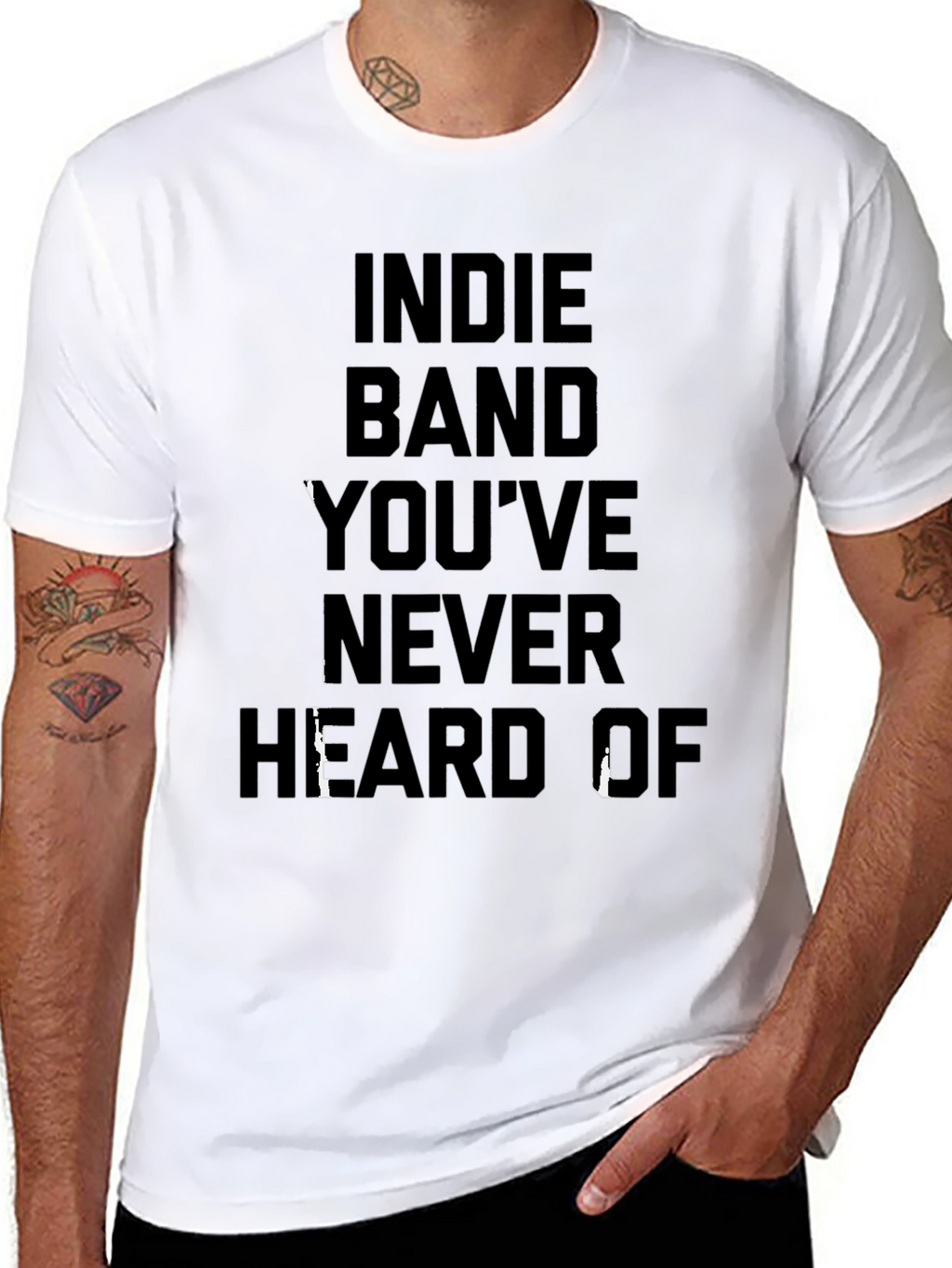 Indie Band T-Shirt - Novelty Music Tee