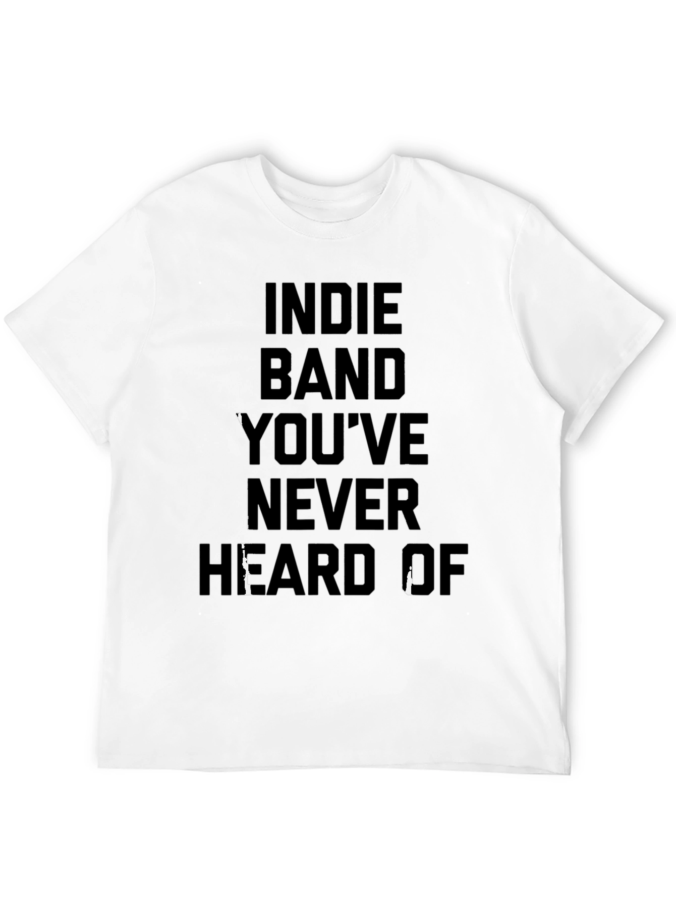 Indie Band T-Shirt - Novelty Music Tee