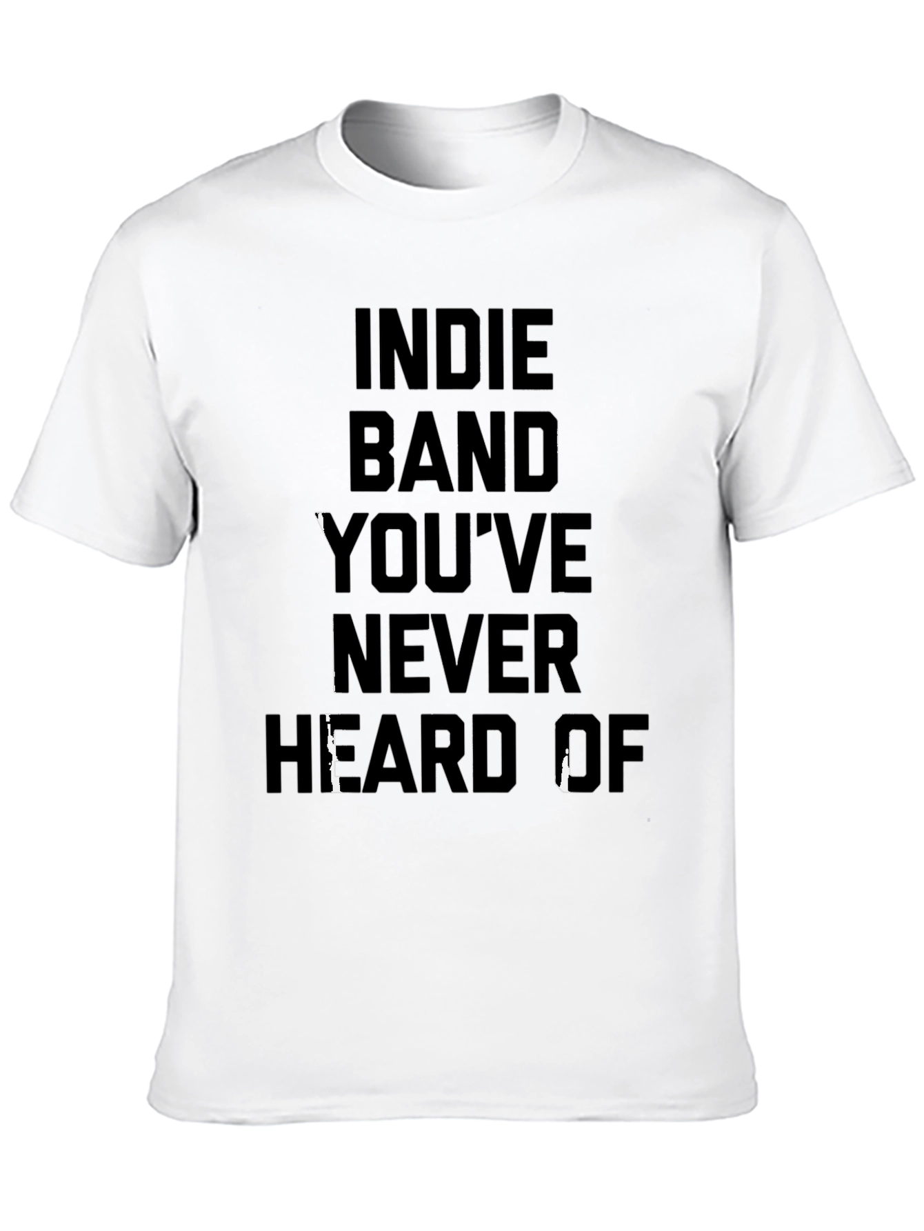 Indie Band T-Shirt - Novelty Music Tee
