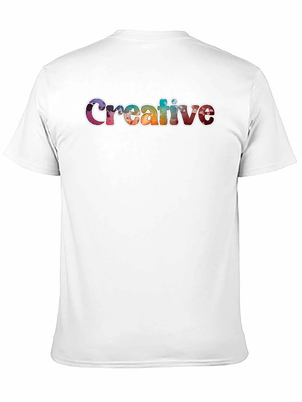 Creative Graphic T-Shirt Unisex Black Tee