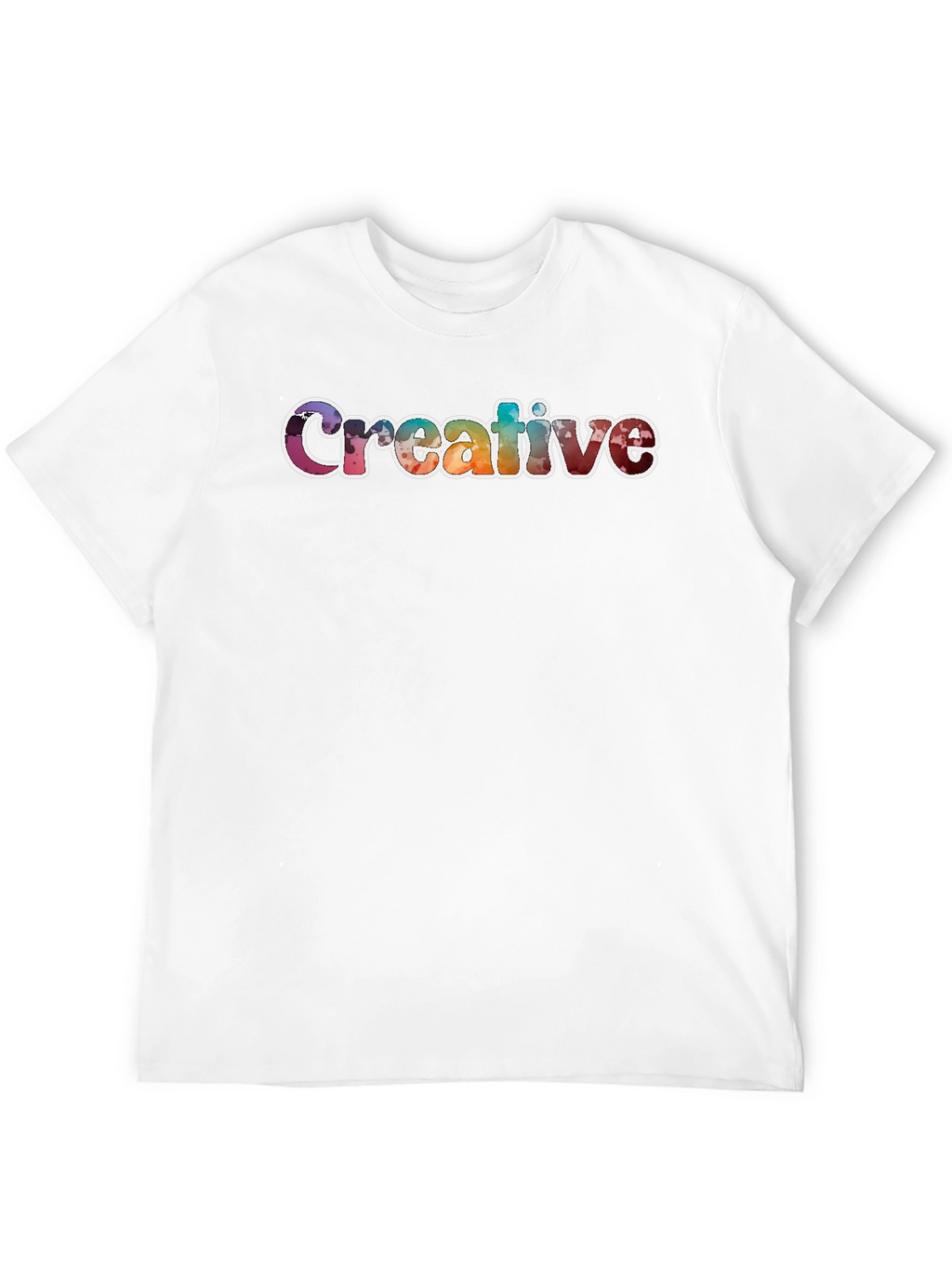 Creative Graphic T-Shirt Unisex Black Tee