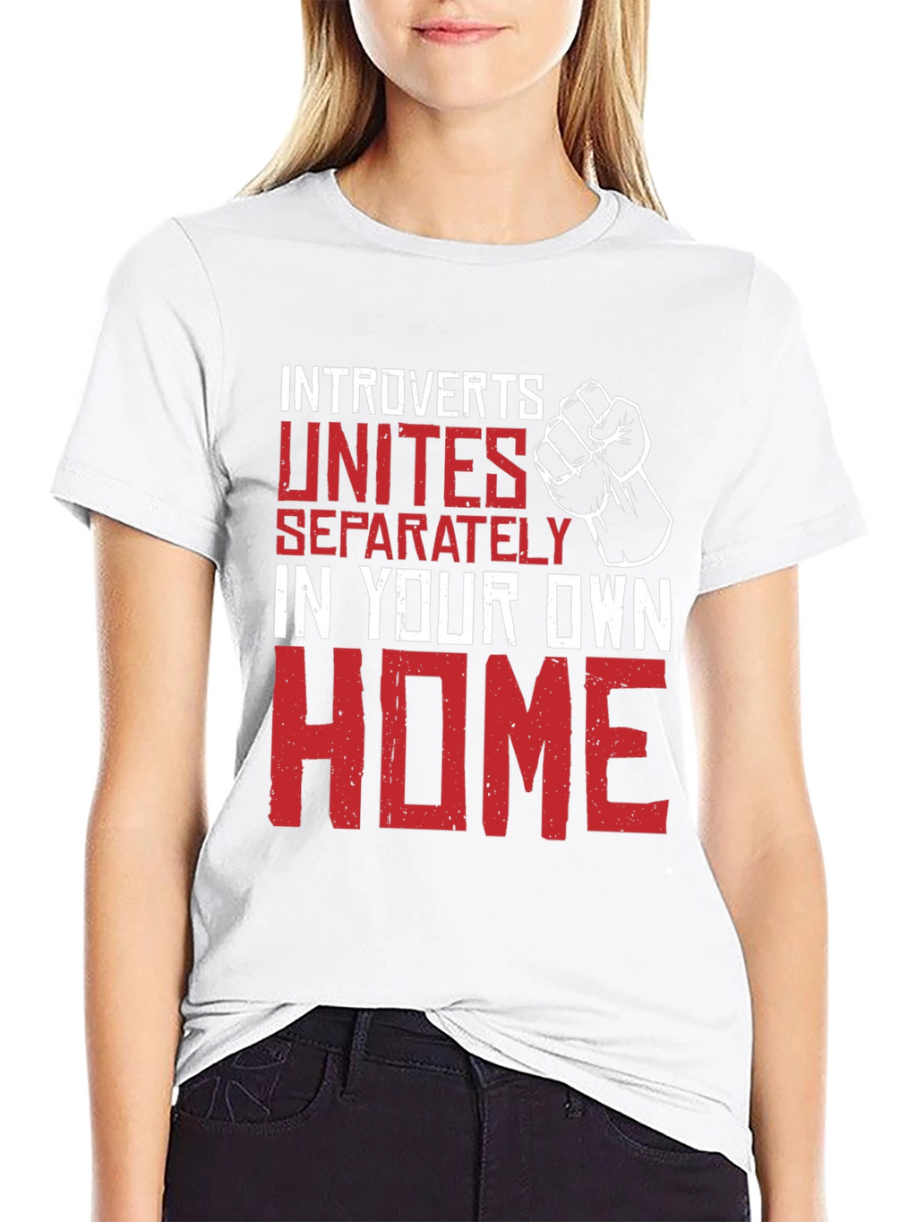 Introverts Unite T-Shirt - Funny Novelty Graphic Tee