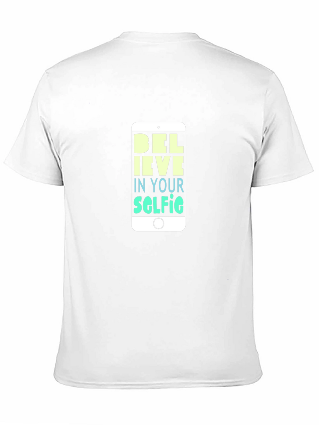 Believe in Your Selfie T-Shirt - Black