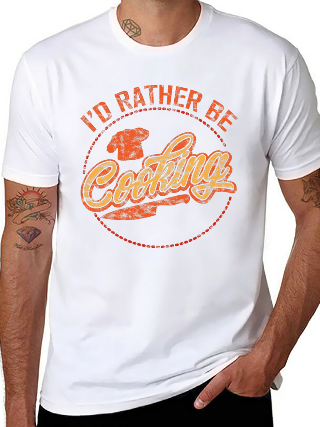 Id Rather Be Cooking T-Shirt