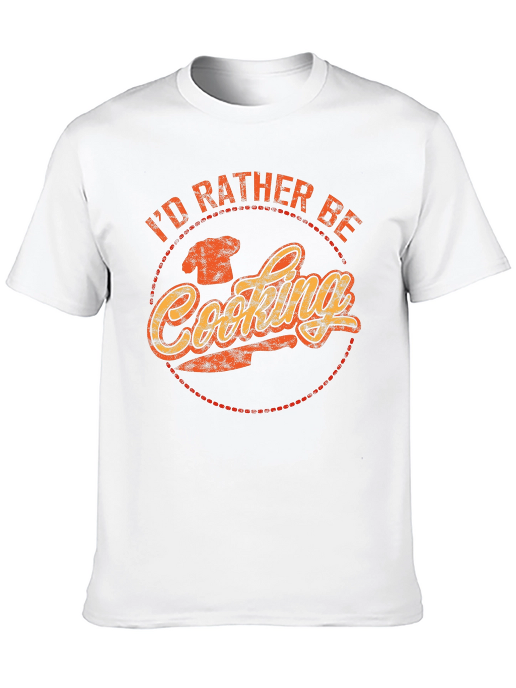 Id Rather Be Cooking T-Shirt