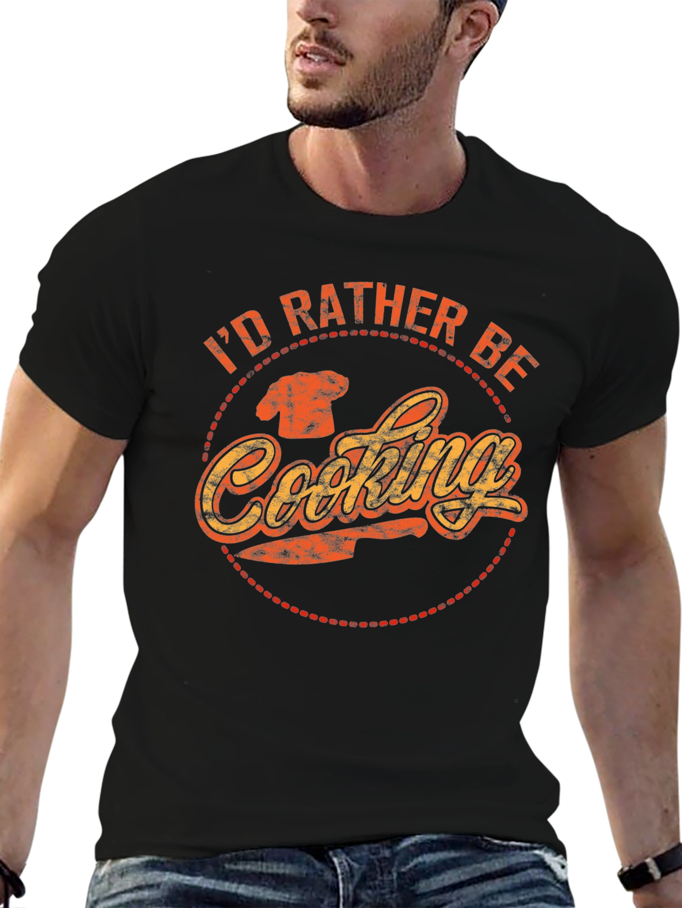Id Rather Be Cooking T-Shirt