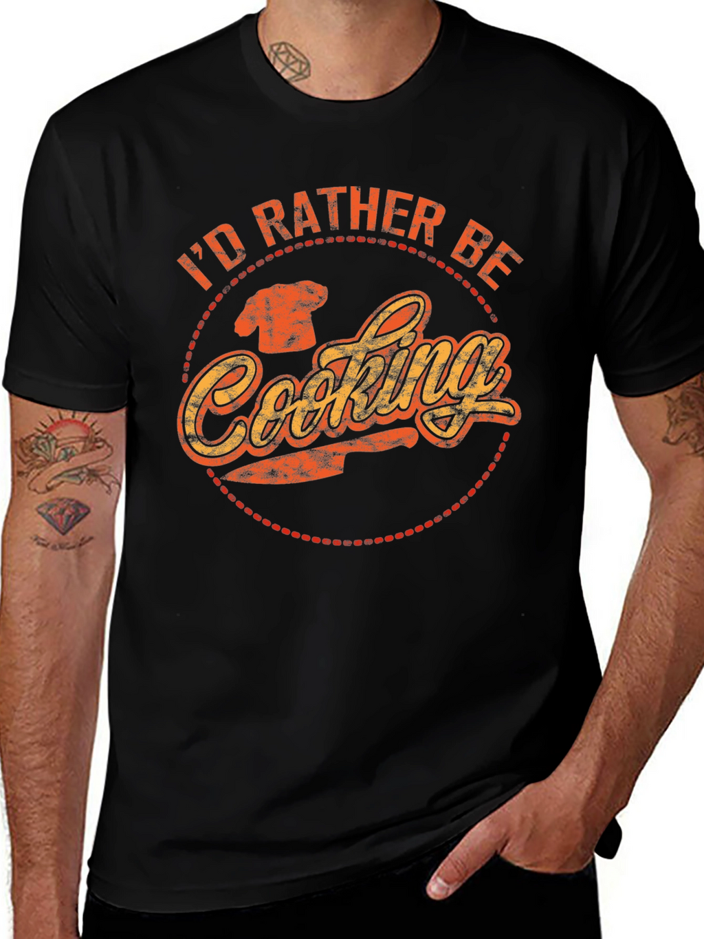 Id Rather Be Cooking T-Shirt