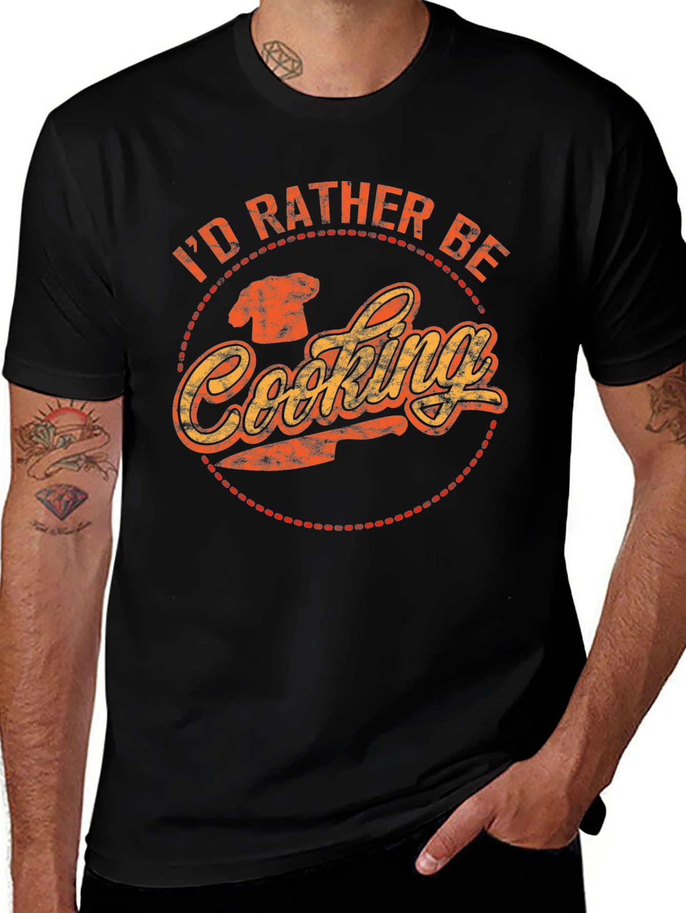 Id Rather Be Cooking T-Shirt