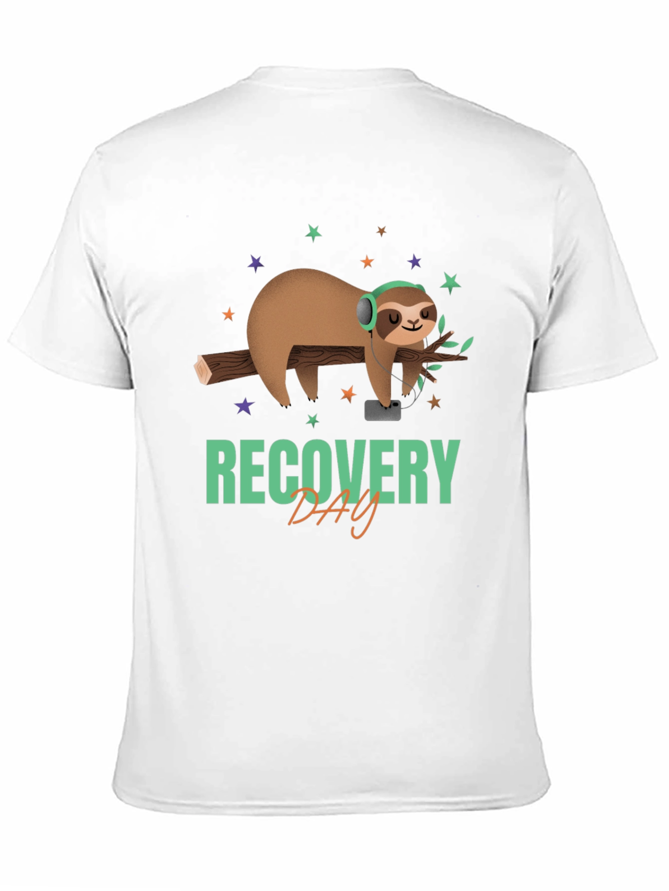 Recovery Day Sloth T-Shirt
