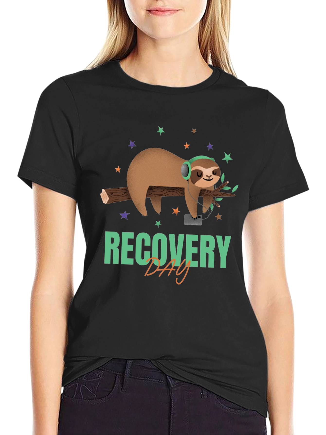 Recovery Day Sloth T-Shirt