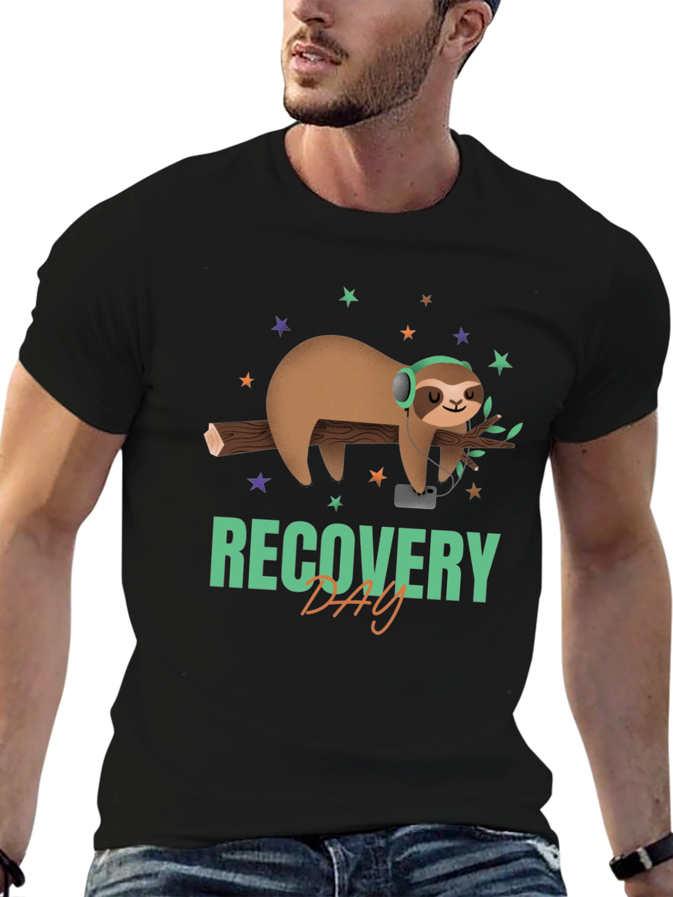 Recovery Day Sloth T-Shirt