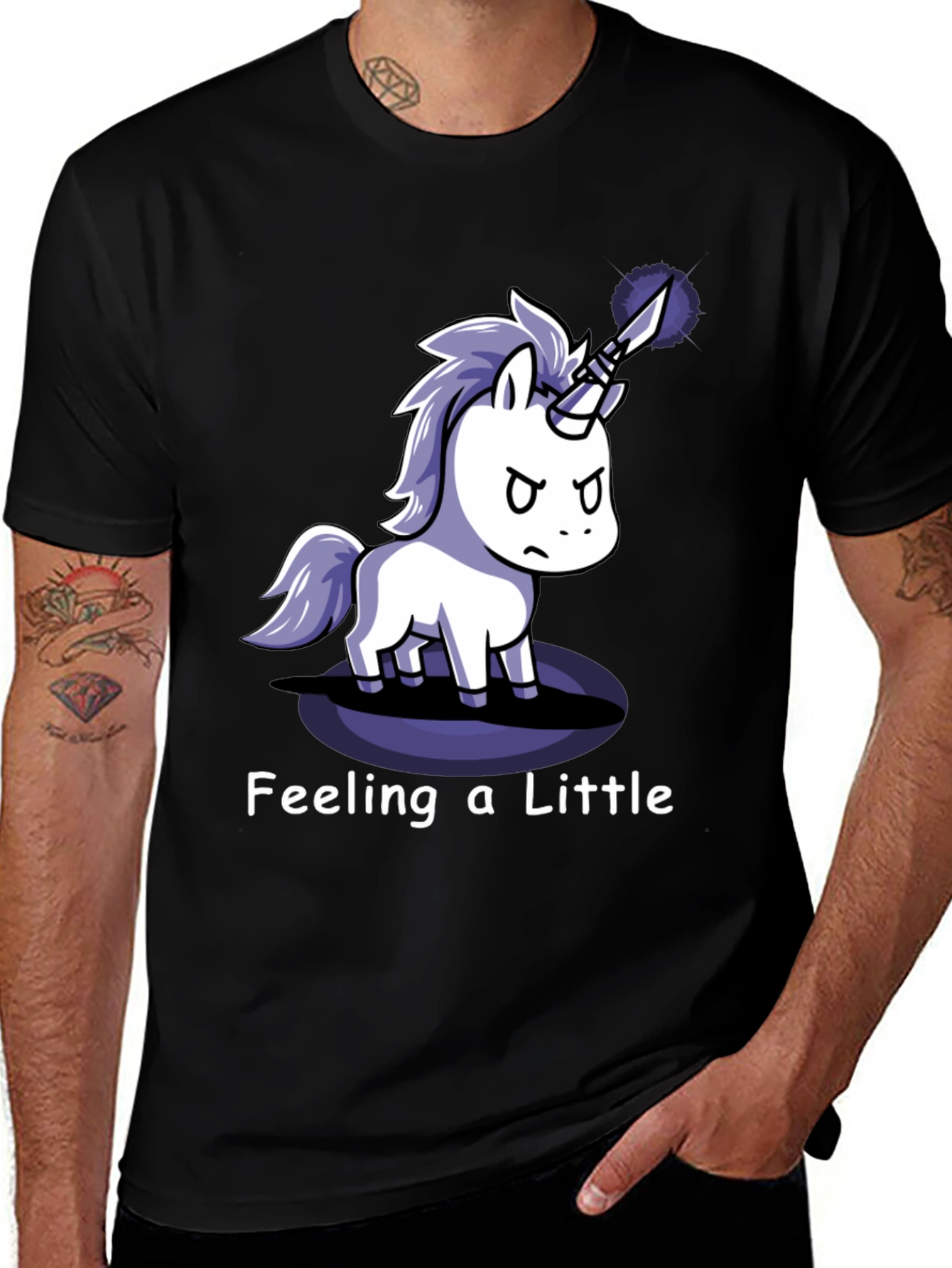 Feeling a Little Stab-by Unicorn T-Shirt