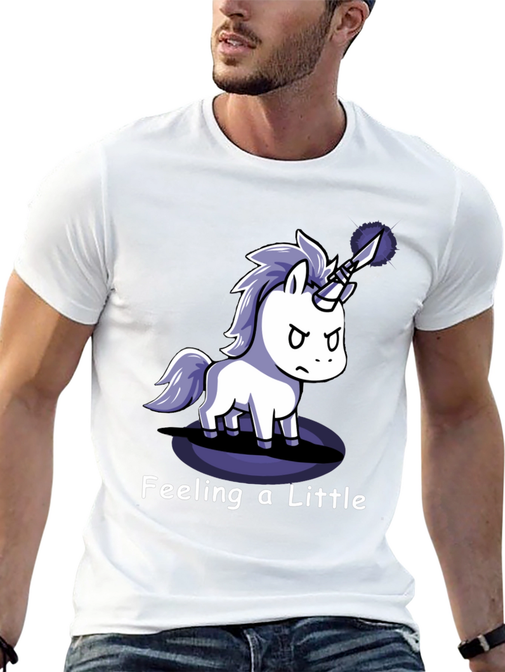 Feeling a Little Stab-by Unicorn T-Shirt