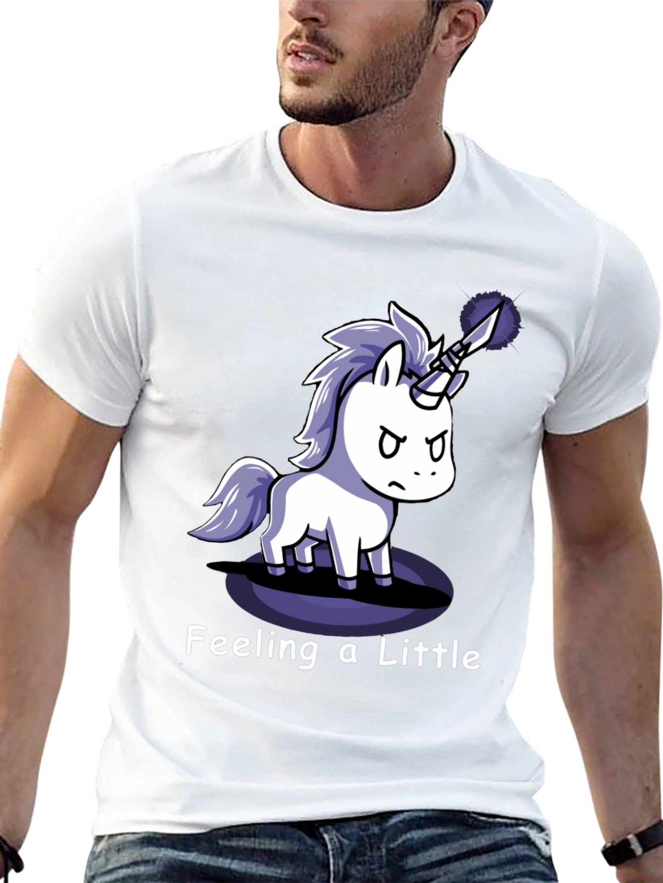 Feeling a Little Stab-by Unicorn T-Shirt