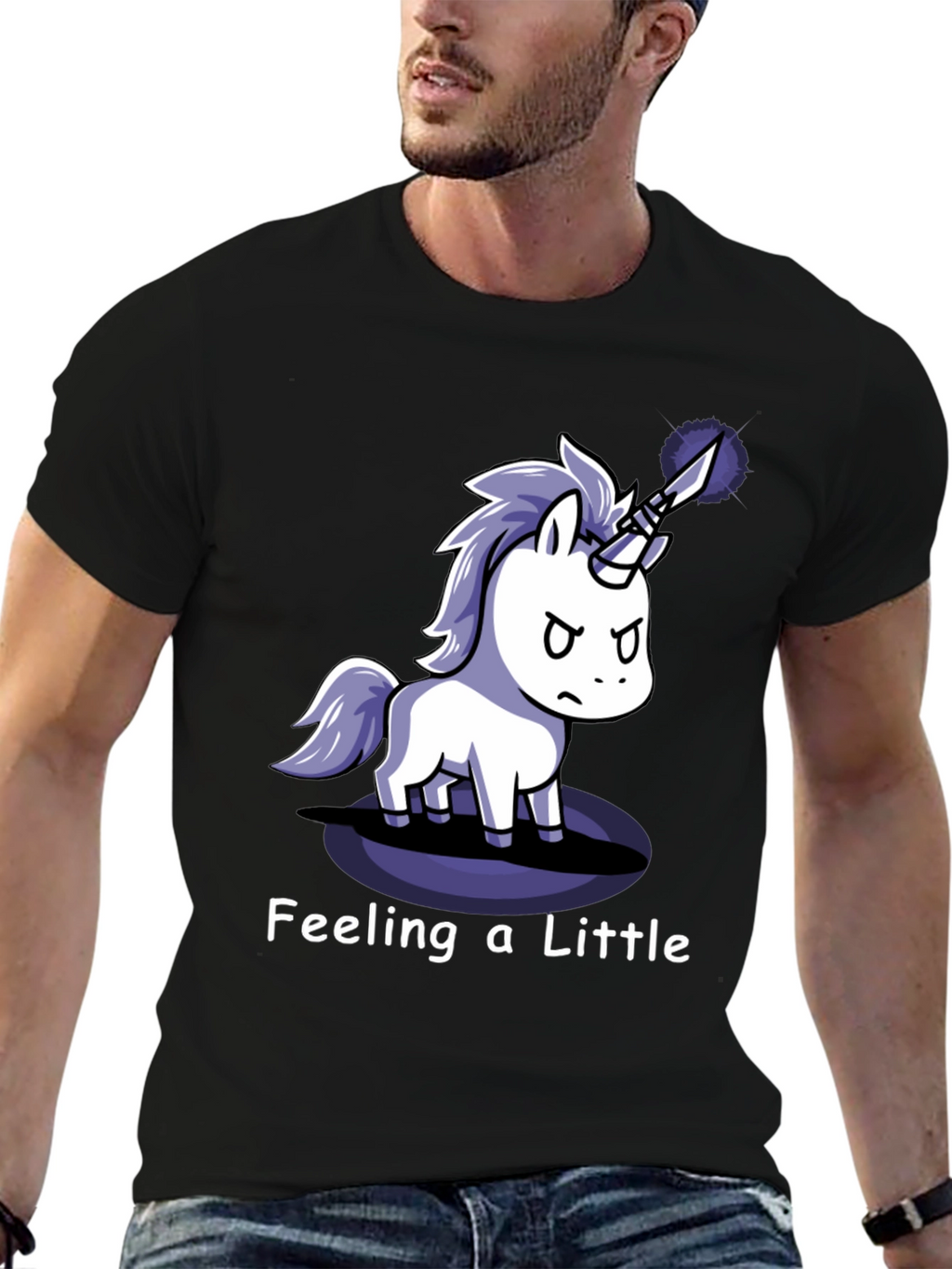 Feeling a Little Stab-by Unicorn T-Shirt