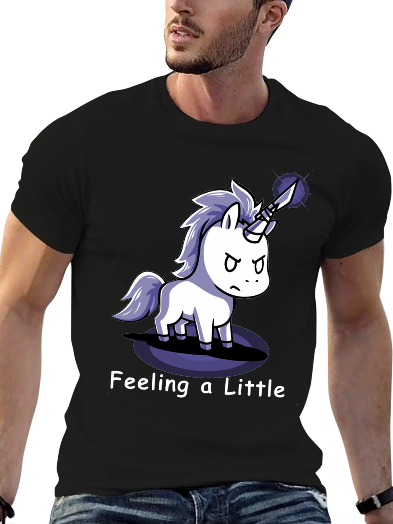 Feeling a Little Stab-by Unicorn T-Shirt