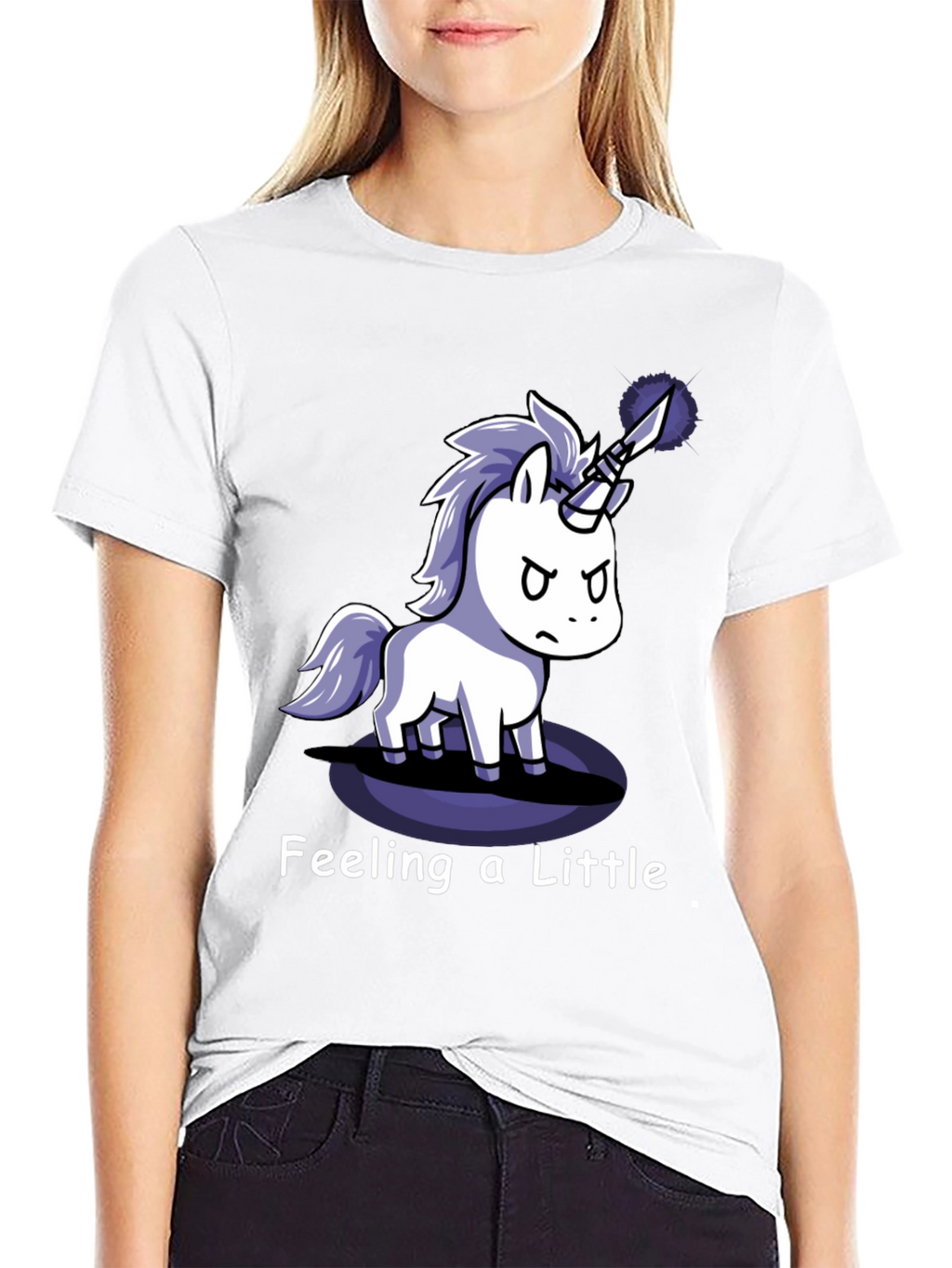 Feeling a Little Stab-by Unicorn T-Shirt