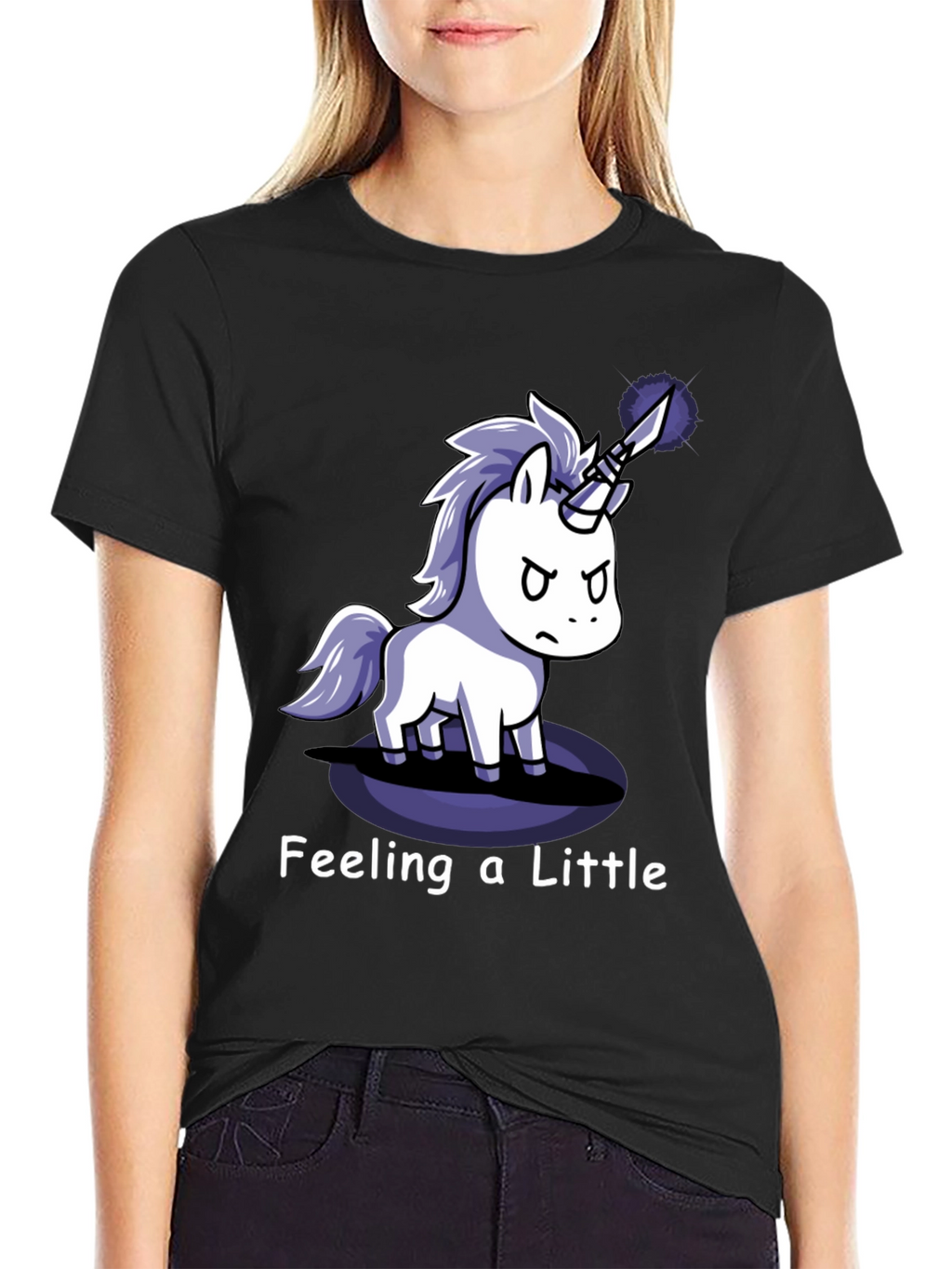 Feeling a Little Stab-by Unicorn T-Shirt