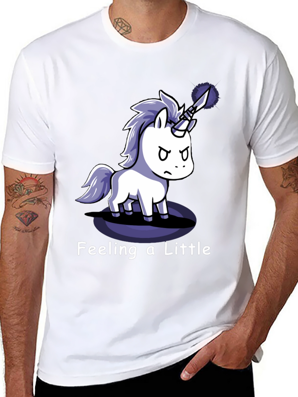 Feeling a Little Stab-by Unicorn T-Shirt