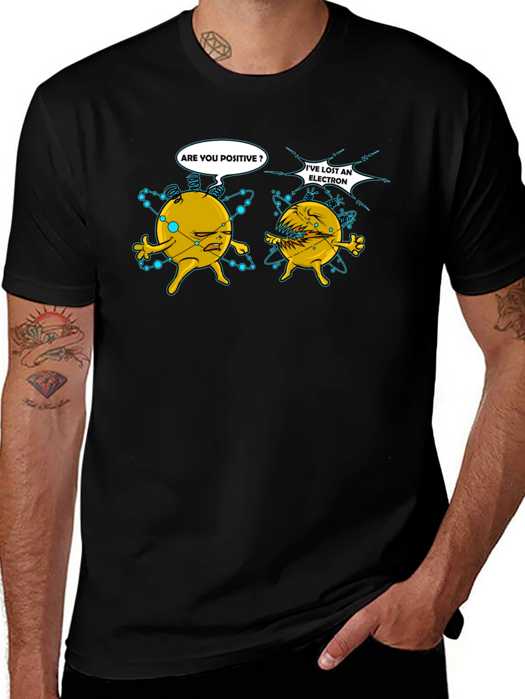 Humorous Science T-Shirt - Lost Electron