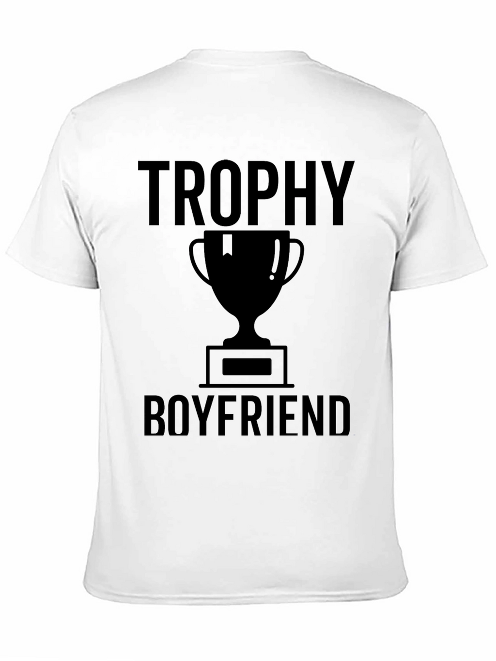 Trophy Boyfriend Graphic Tee - Black