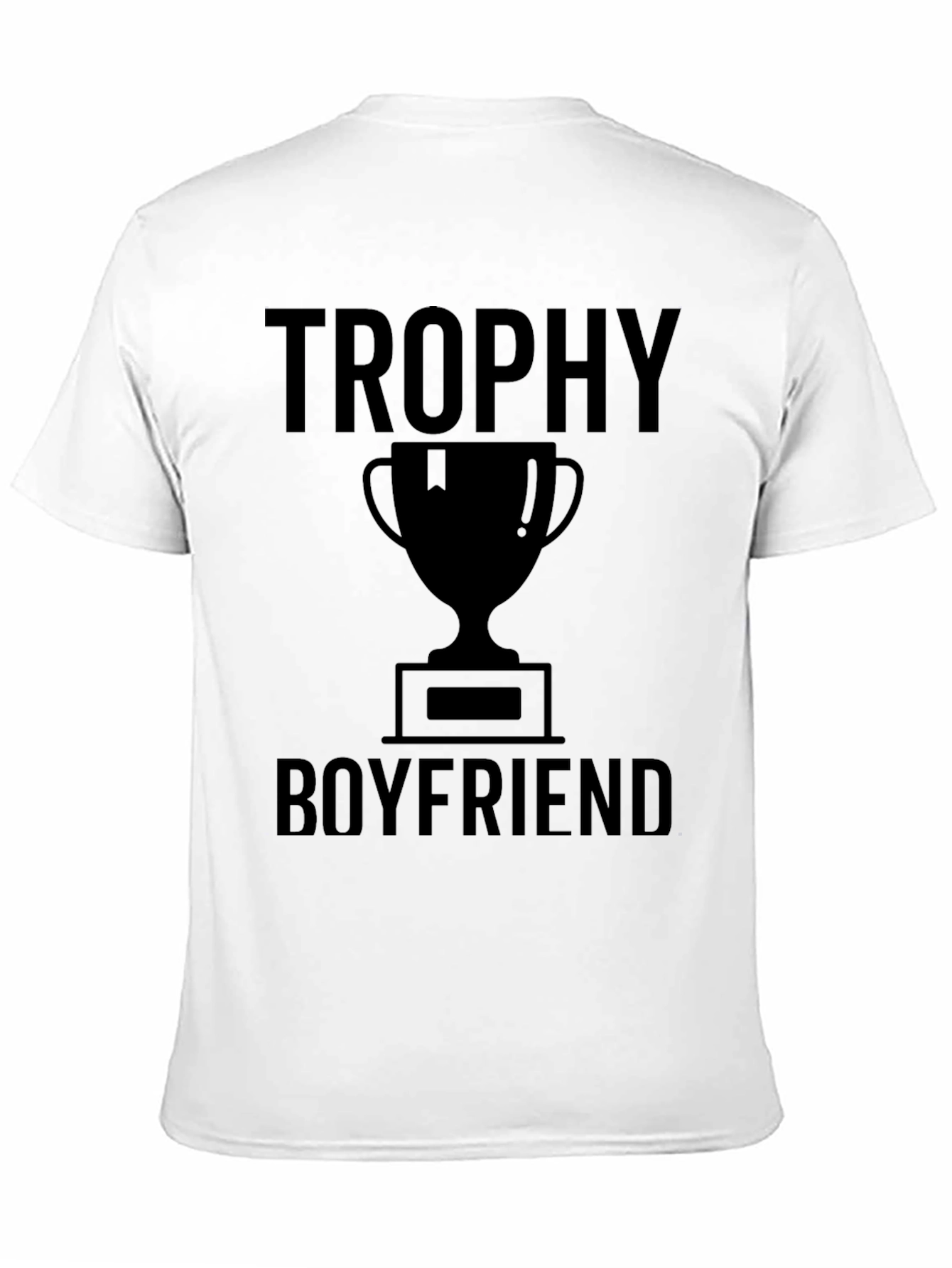 Trophy Boyfriend Graphic Tee - Black