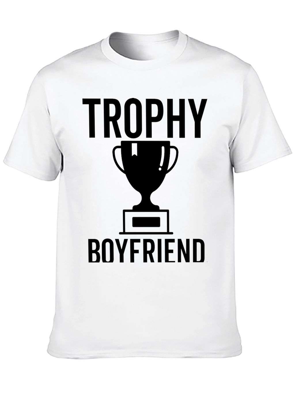 Trophy Boyfriend Graphic Tee - Black