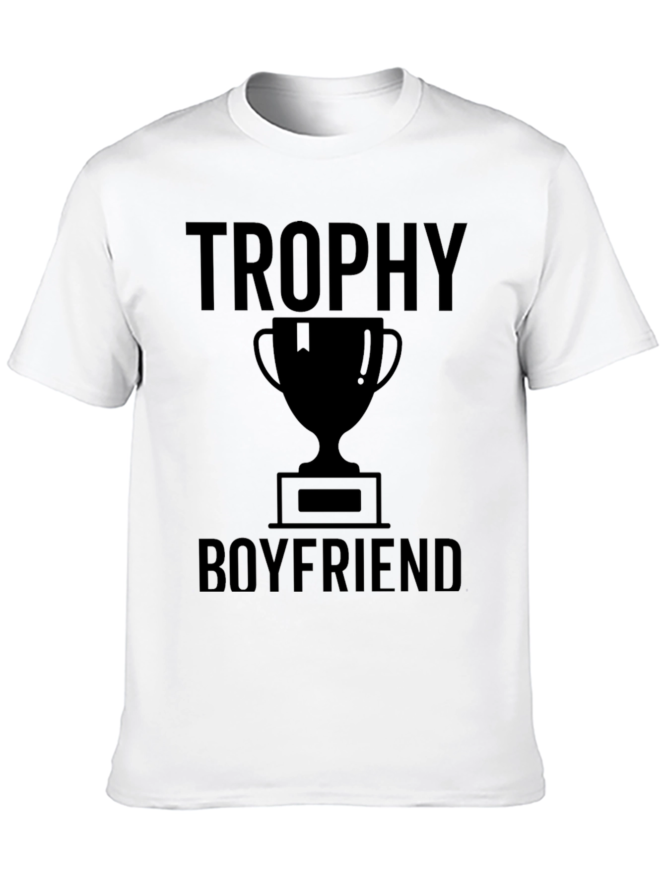 Trophy Boyfriend Graphic Tee - Black