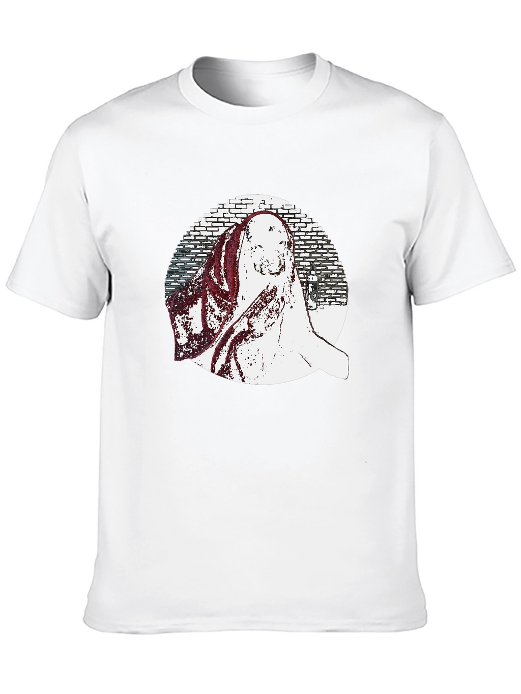 Black Graphic Print T-Shirt