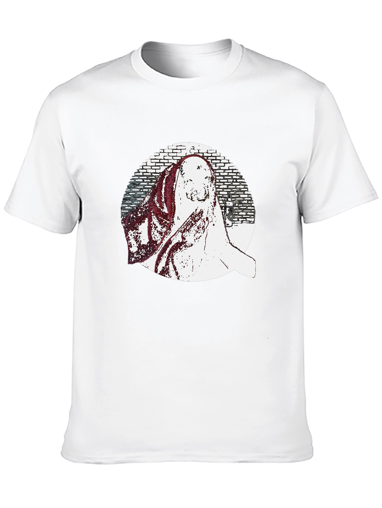 Black Graphic Print T-Shirt