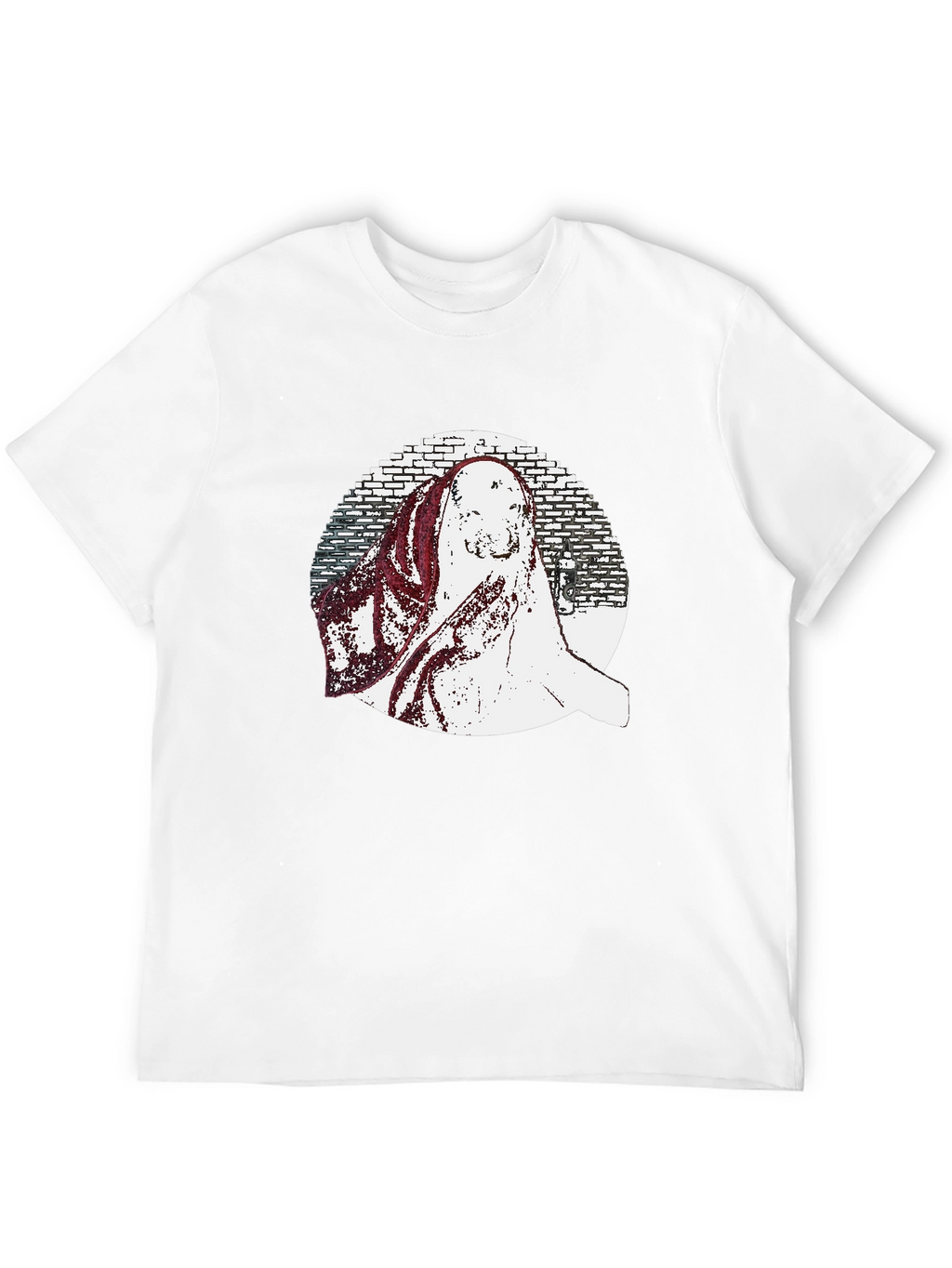 Black Graphic Print T-Shirt