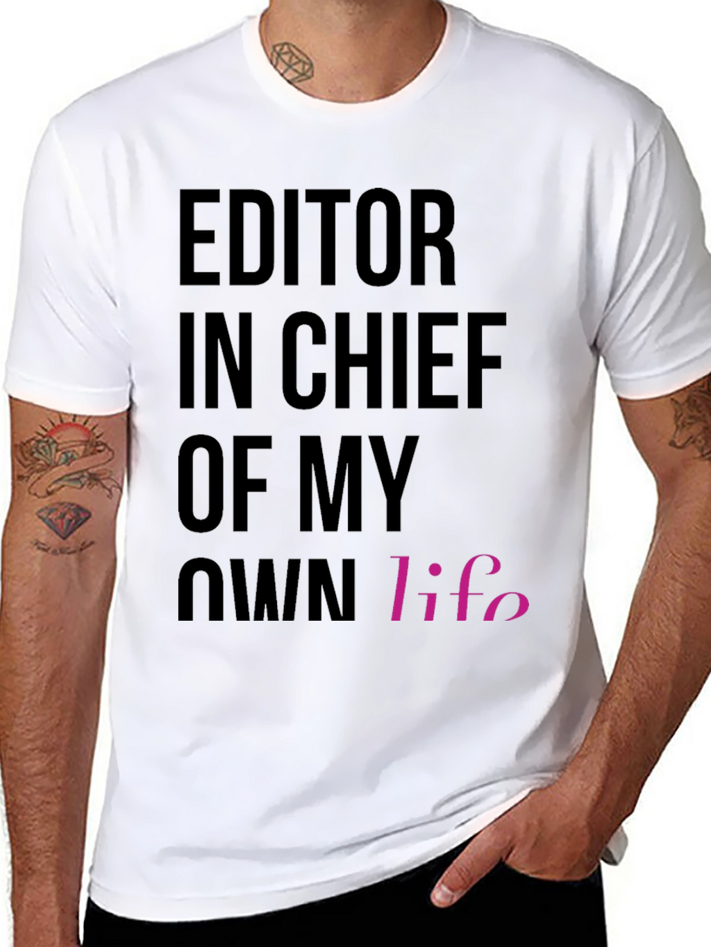 Editor in Chief of My Own Life T-Shirt