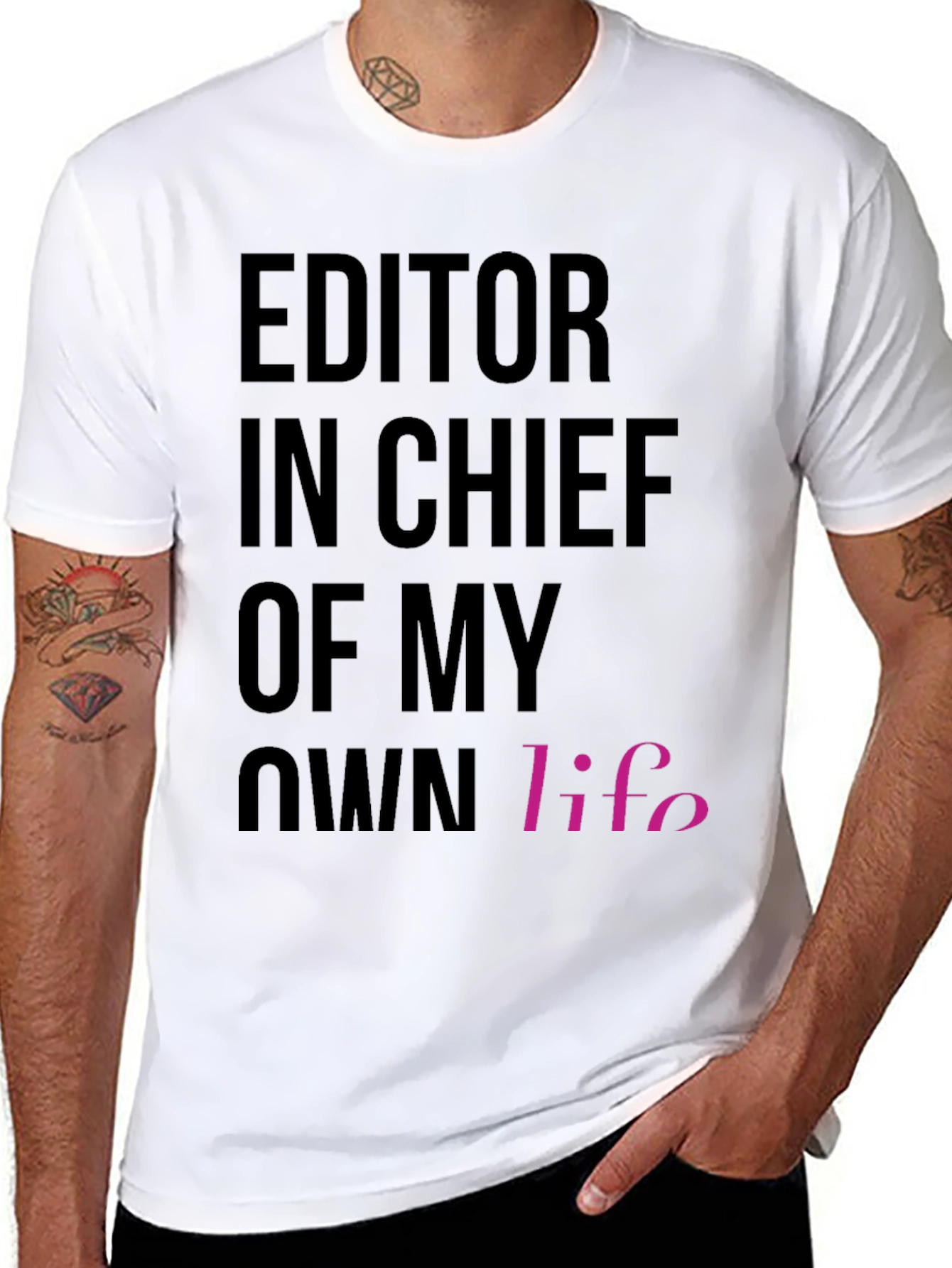 Editor in Chief of My Own Life T-Shirt