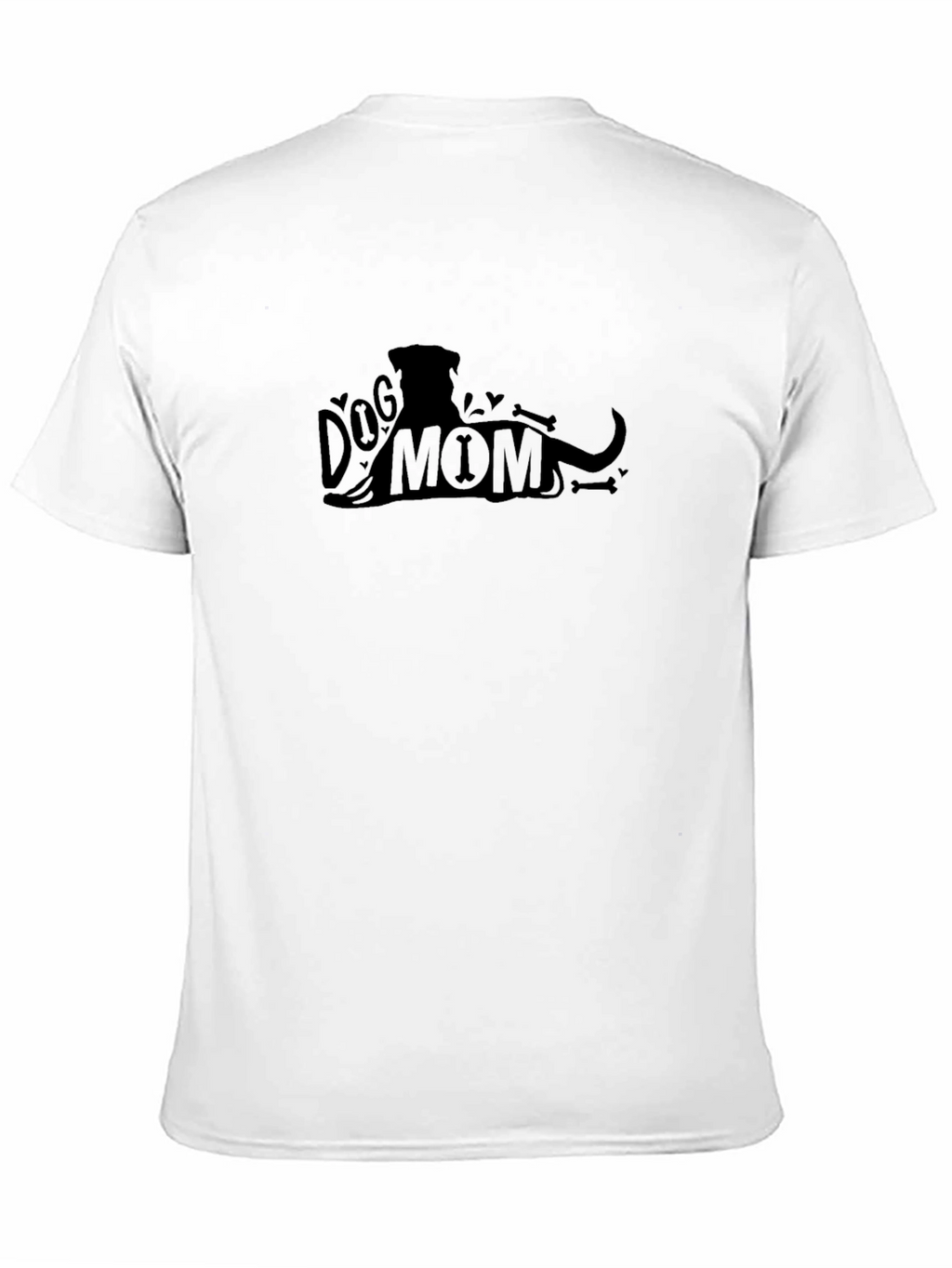 Dog Mom T-Shirt Casual Graphic Tee